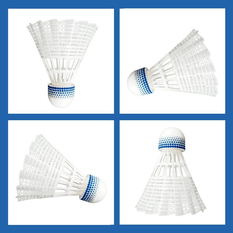 Wholesale Custom Unique Nylon Badminton Shuttlecocks Pack of 12, Stable and Sturdy High Speed Badminton Shuttles