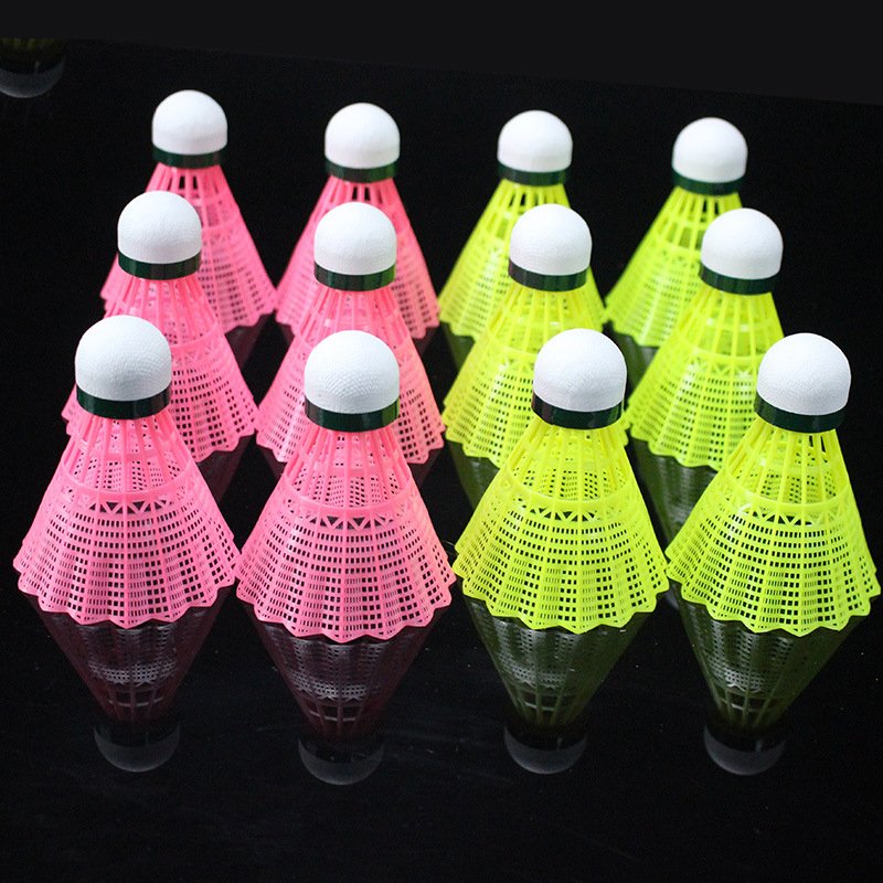 Factory Direct Sales Wholesale Chinese Manufacturer Popular Plastic nylon badminton shuttlecock with high quality
