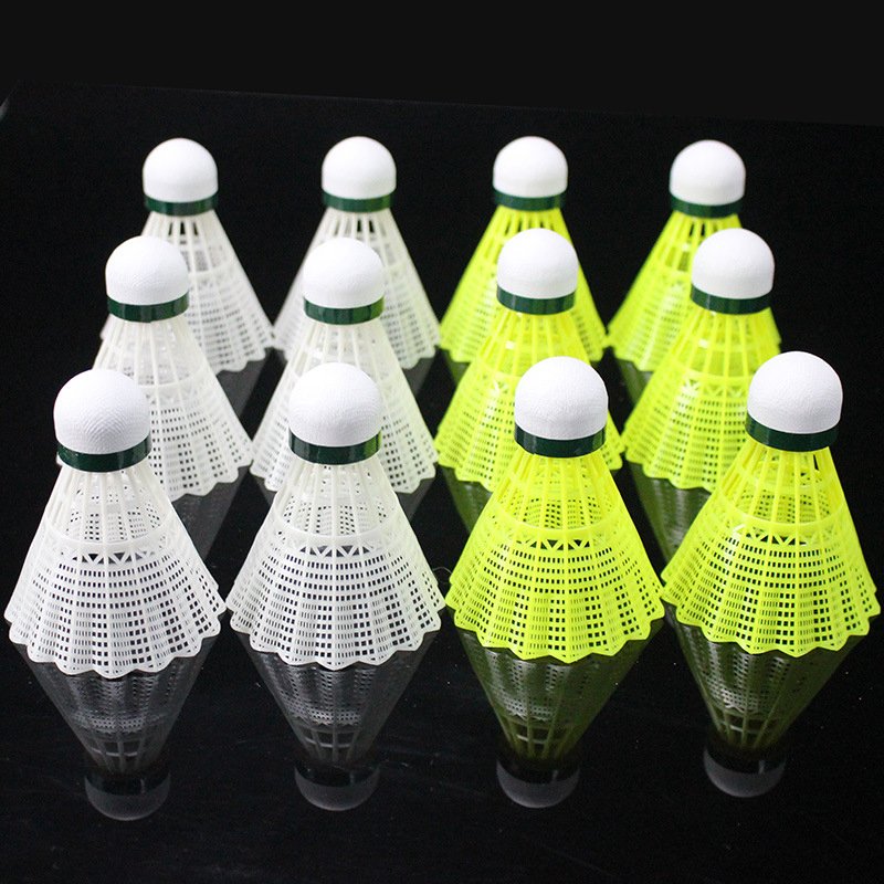 Factory Direct Sales Wholesale Chinese Manufacturer Popular Plastic nylon badminton shuttlecock with high quality