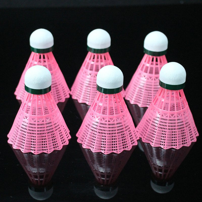 Factory Direct Sales Wholesale Chinese Manufacturer Popular Plastic nylon badminton shuttlecock with high quality