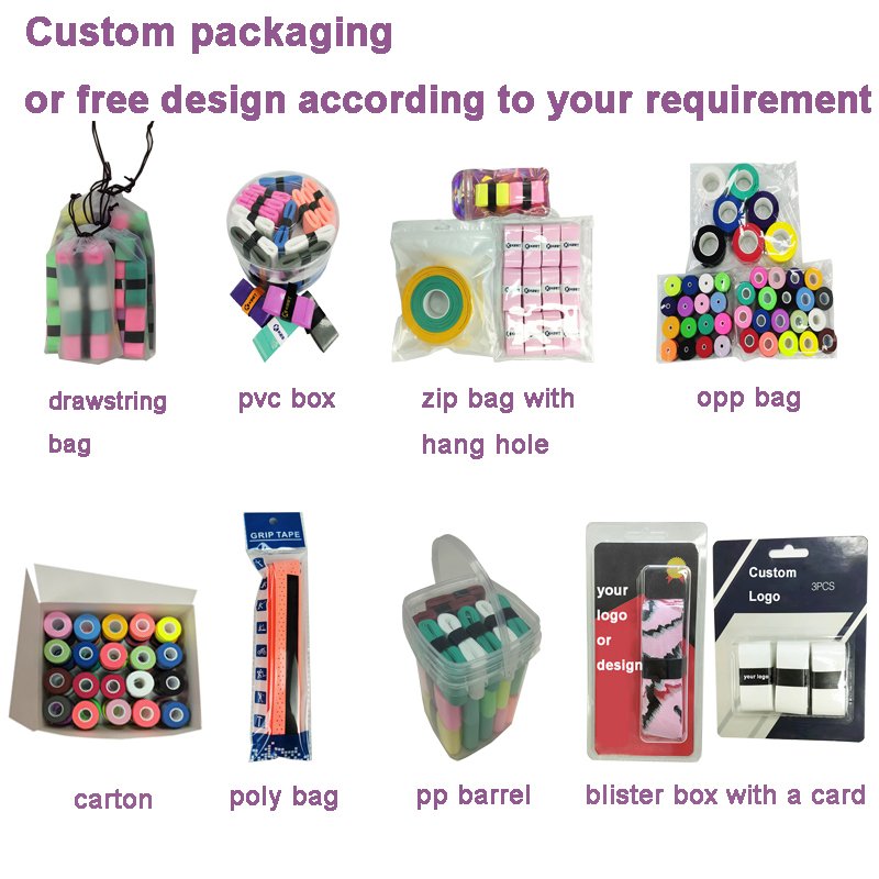 Factory Hot Selling Mix Colors Tennis Grip Overgrip Badminton Racket Overgrips