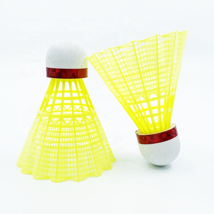  Birdie Super Durable Shuttlecock or Yellow Nylon Badminton Shuttlecock Badminton Cock 100