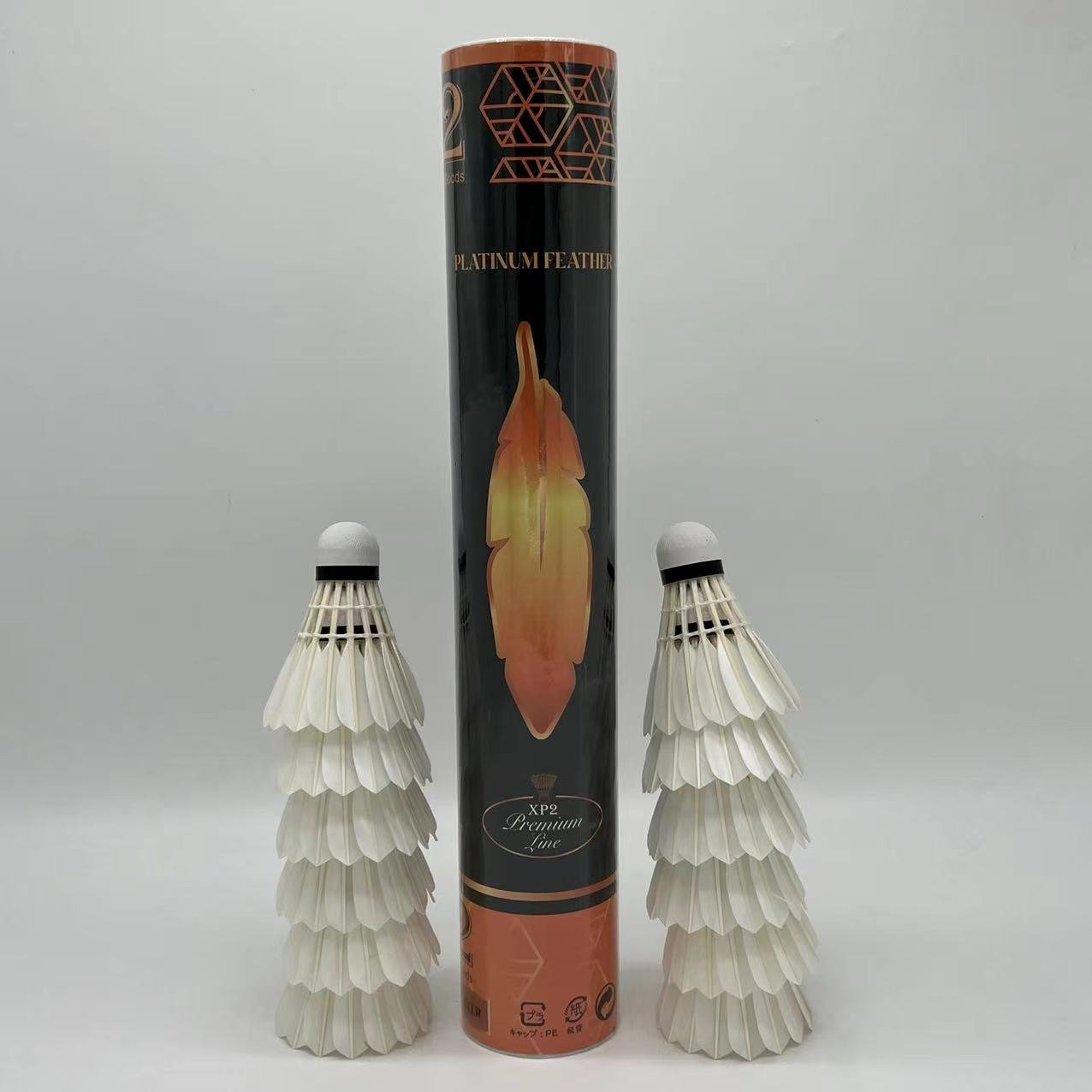 XP2 PLATINUM Shuttlecock XP2 Brand Goose FeatherBadminton Shuttlecock For High Level Players Training