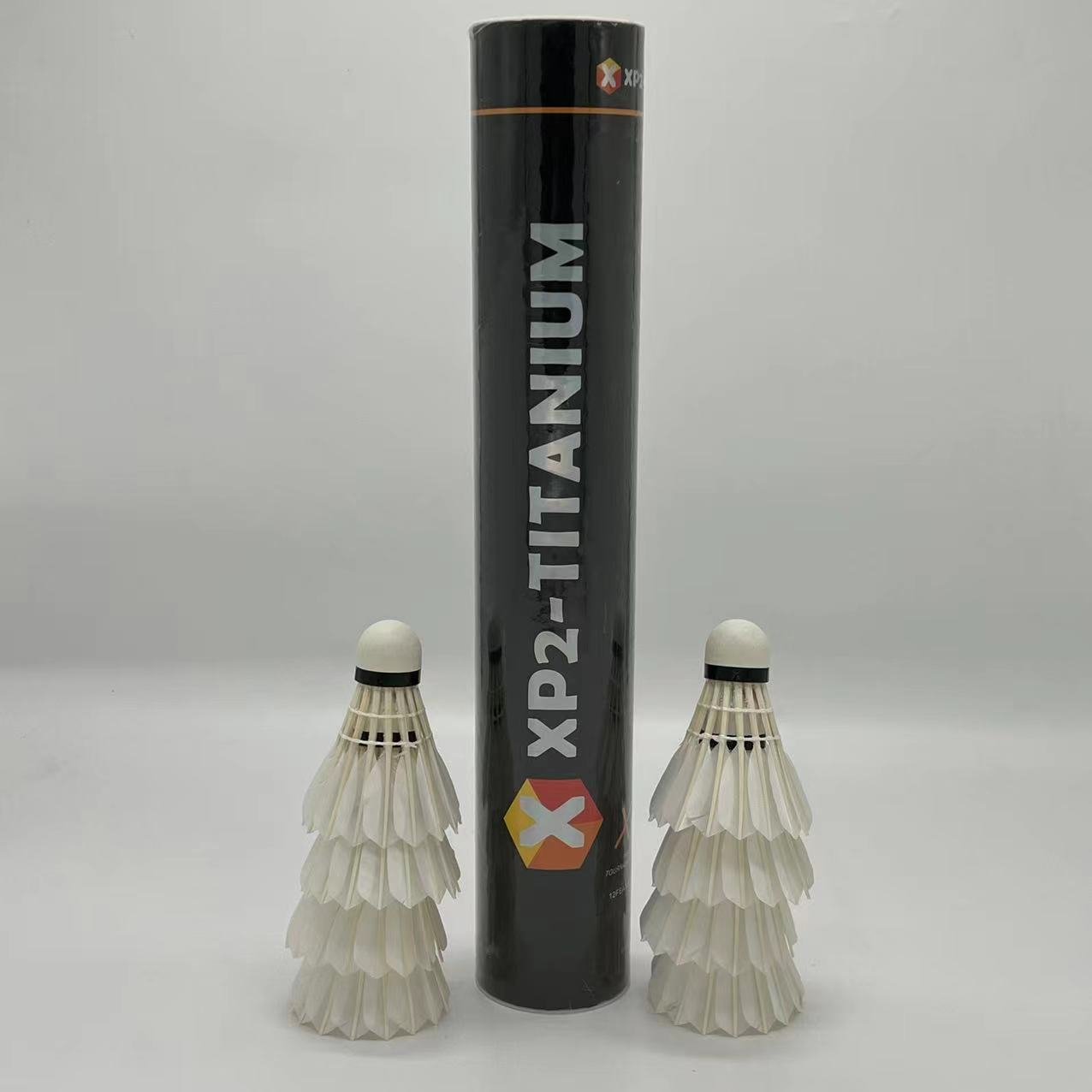 Professional XP2 Silver Feather Shuttlecock Supplier In China