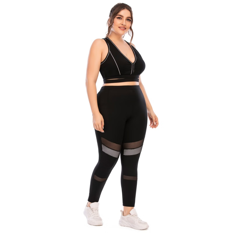 Winter Yoga Suit Western Fitness Suit Plus Size Yoga Suit Tight Pants Sports Bra Women Yoga Sets Print Pattern Gymkleding Sets