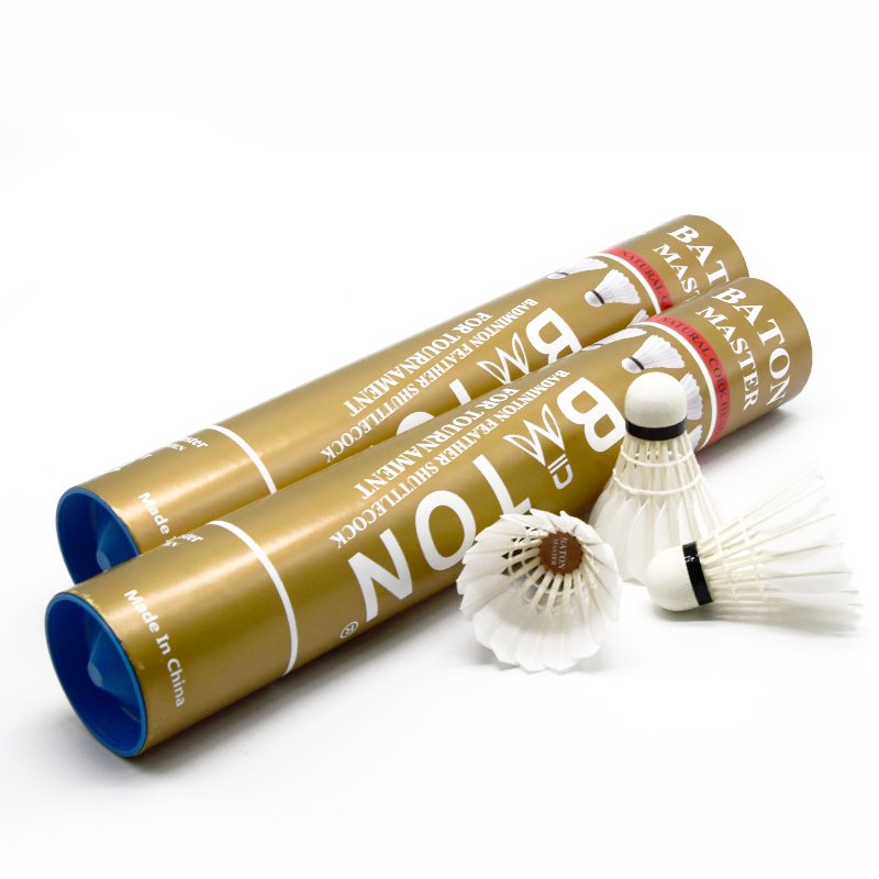 New Design Custom Team Good Quality Cheap Outdoors Class A Shuttlecork Badminton Shuttlecock Birides