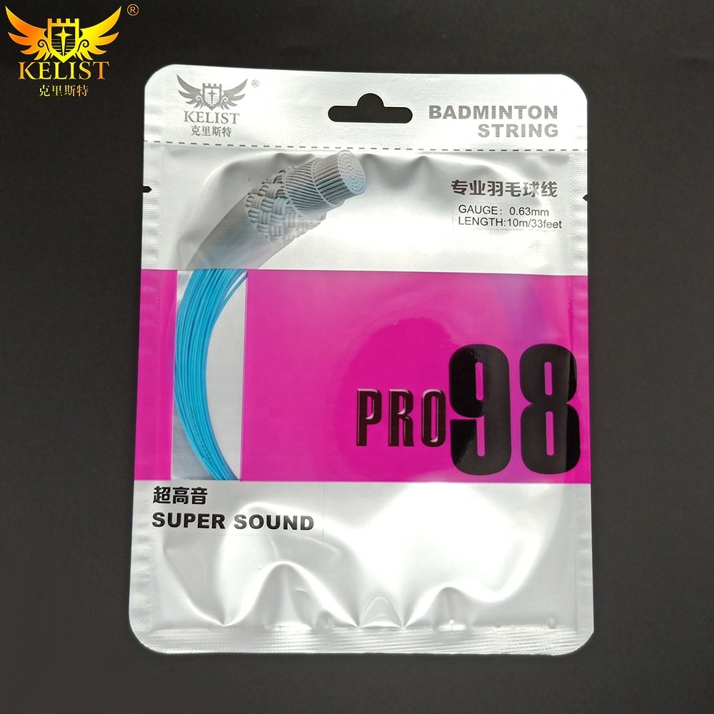 Customized Logo Superb Hitting Sound Multiple Colors 0.63mm Badminton String