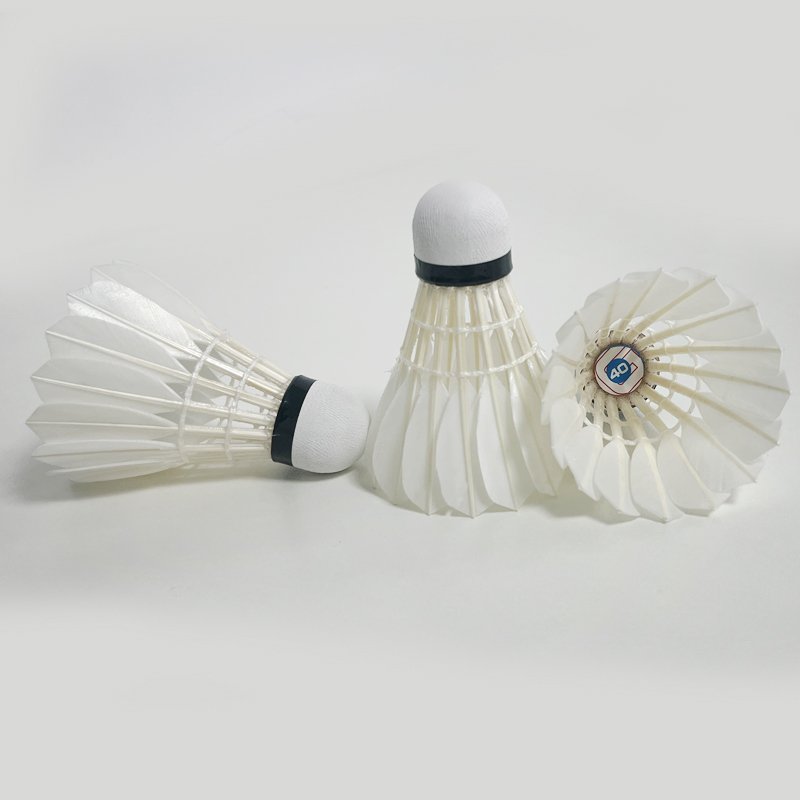 Dmantis G40 Type Badminton Shuttlecock Goose Feather for Training Shuttlecock federball glow