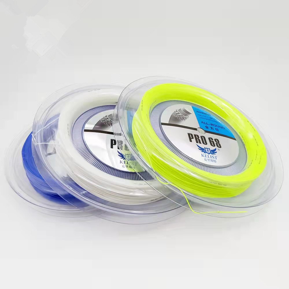 High tension Pro80 0.68mm nylon badminton racket string for professional game