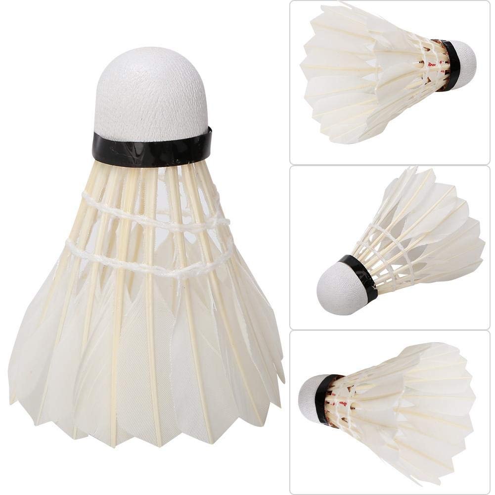 Shuttlecock Badminton Professional BWF Approved Durable Badminton Ball Straight Long Goose Feather Badminton Shuttlecock