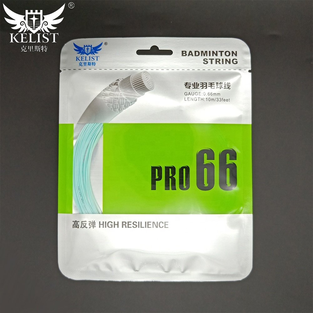 Factory Latest Nylon Material Superb Resilience High Durability Custom Badminton String