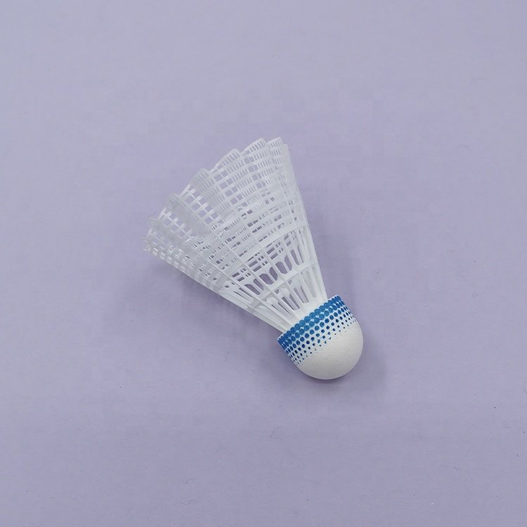 Factory Supply Outdoor Manufacturer Badminton Nylon Shuttlecock Durable Training Shuttle with Nylon Leaf and PEA Cork