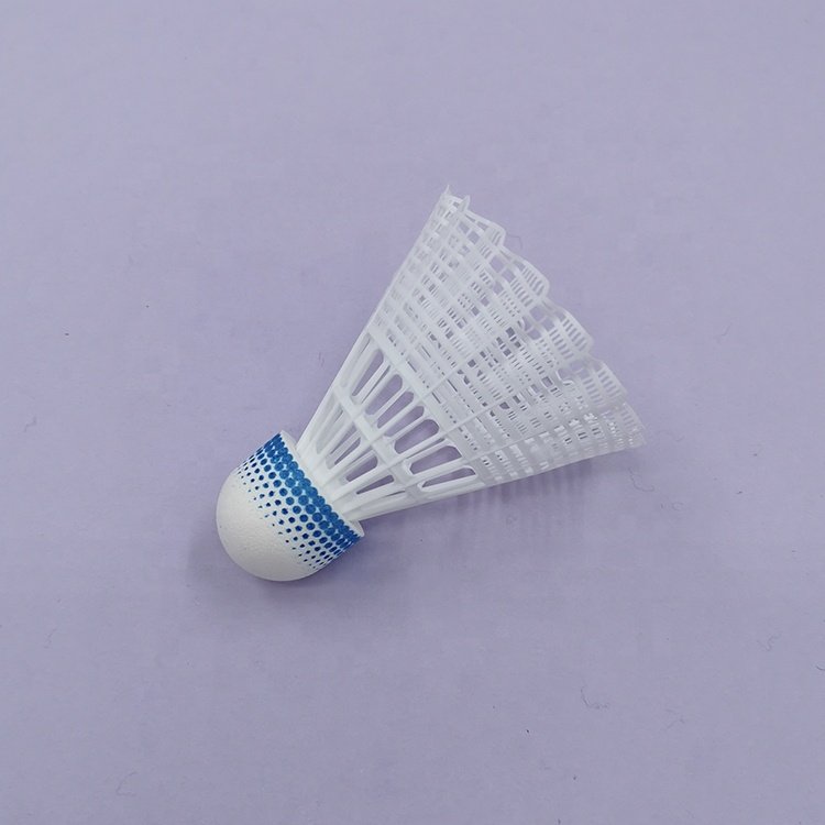 Factory Supply Outdoor Manufacturer Badminton Nylon Shuttlecock Durable Training Shuttle with Nylon Leaf and PEA Cork