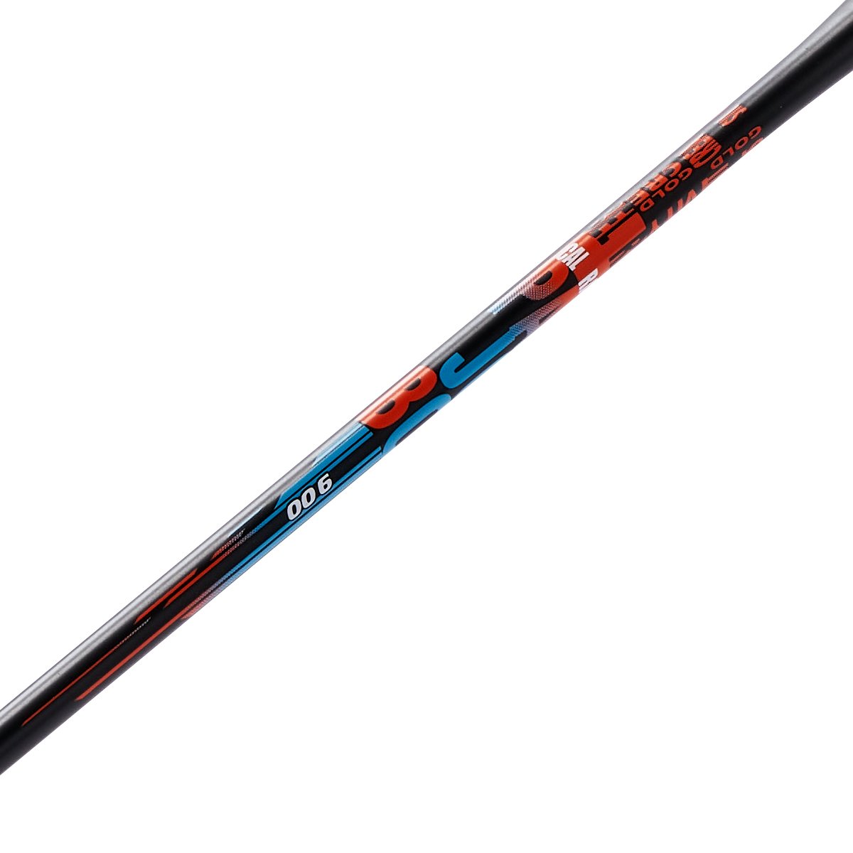Professional Players PU Badminton Rackets Custom 5U Grip 46T Carbon Fiber 35 Pounds Racquet Soft Attack Hardness Shuttlecocks