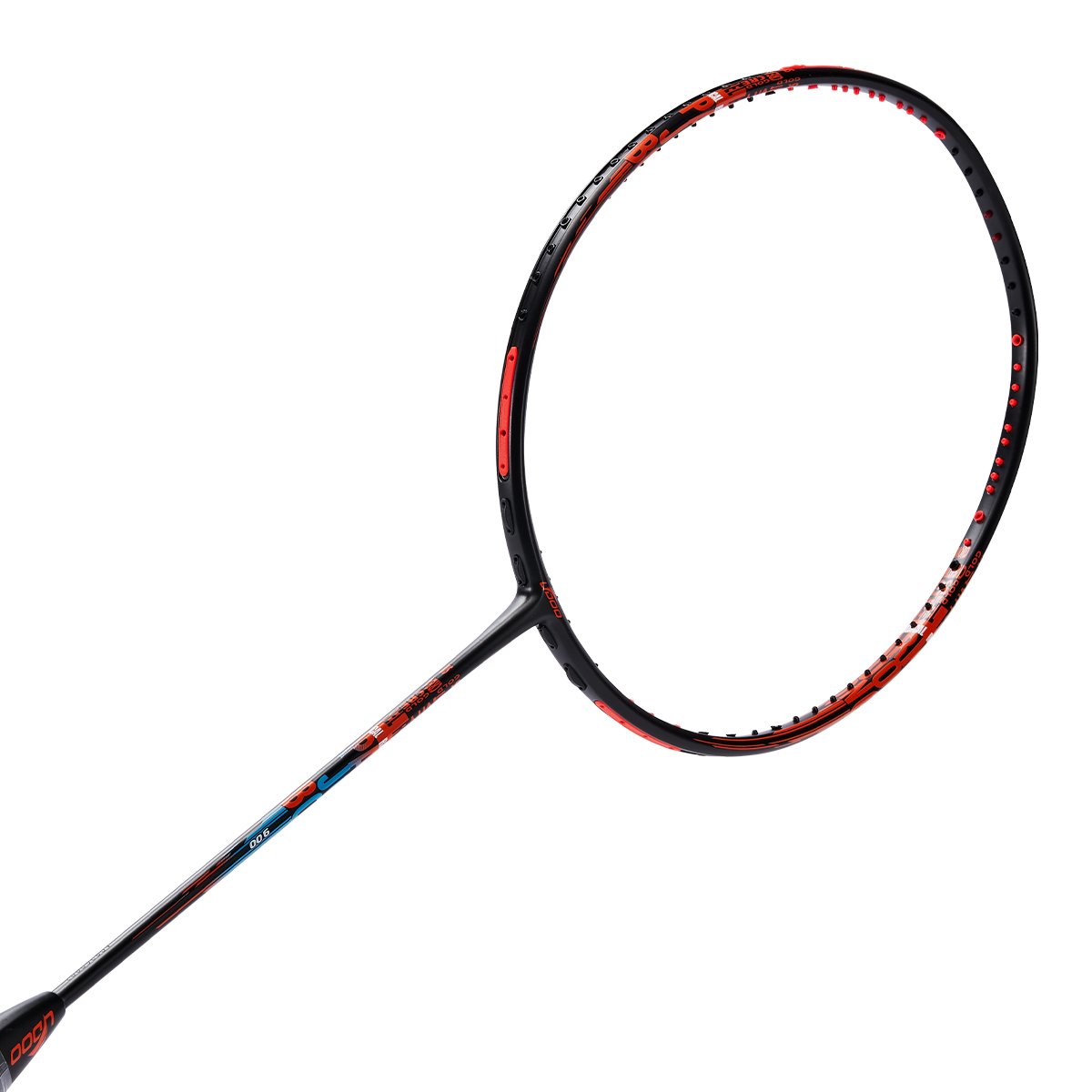 Professional Players PU Badminton Rackets Custom 5U Grip 46T Carbon Fiber 35 Pounds Racquet Soft Attack Hardness Shuttlecocks