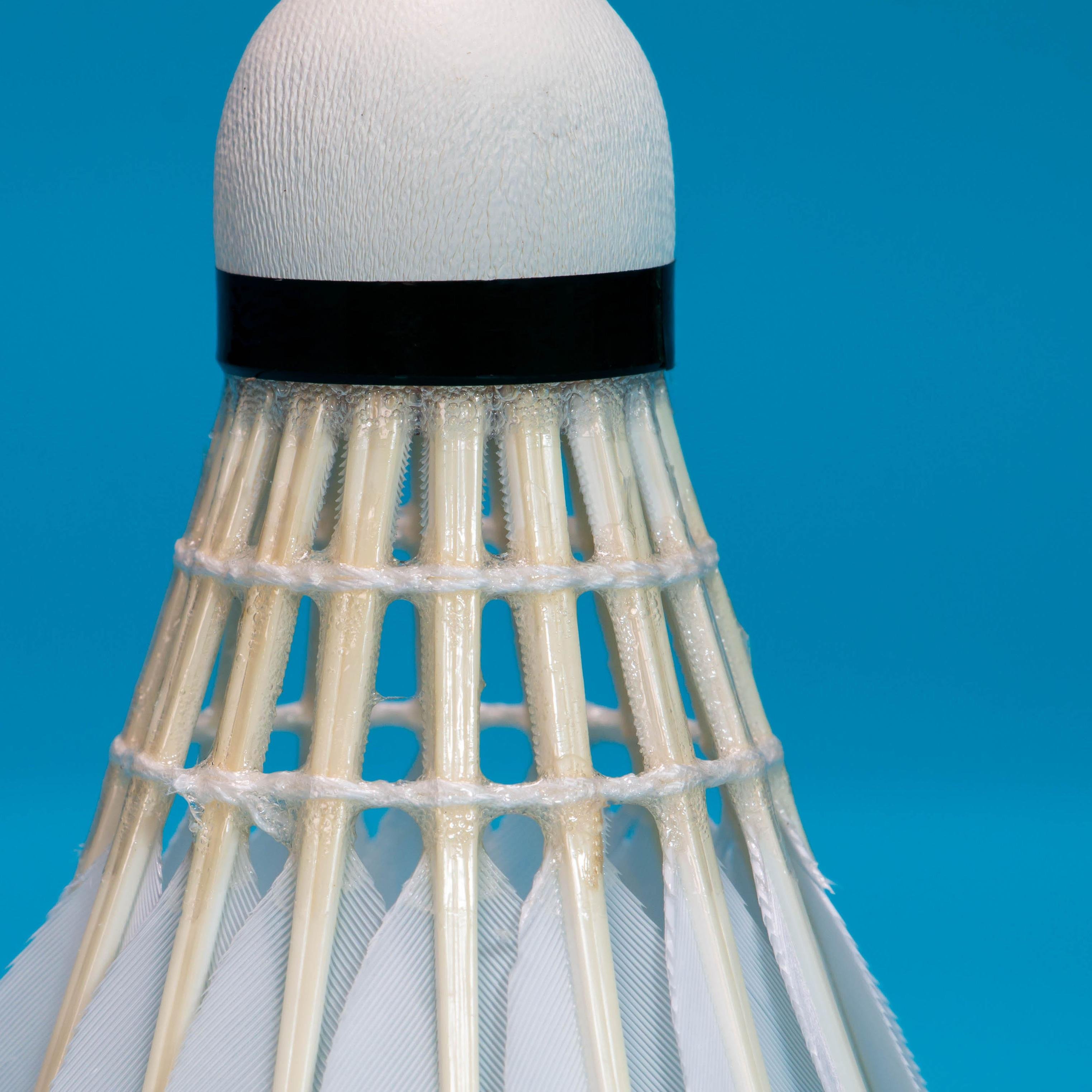 Goose Feather Badminton Shuttlecocks ling mei 10 Durable and Resistant to Playing