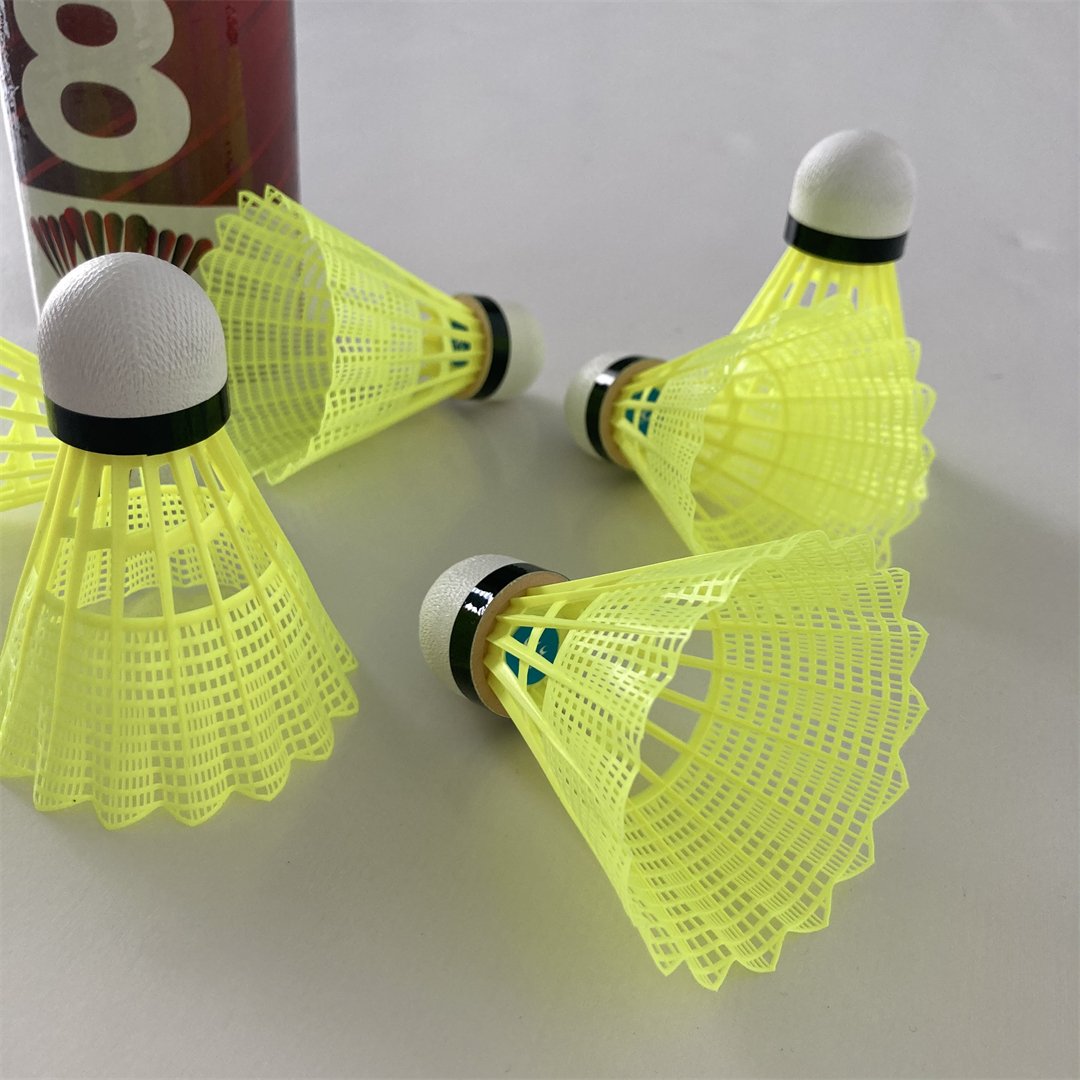 China Factory Top Quality Badminton Nylon Bird Wholesale Custom Logo Print Brand