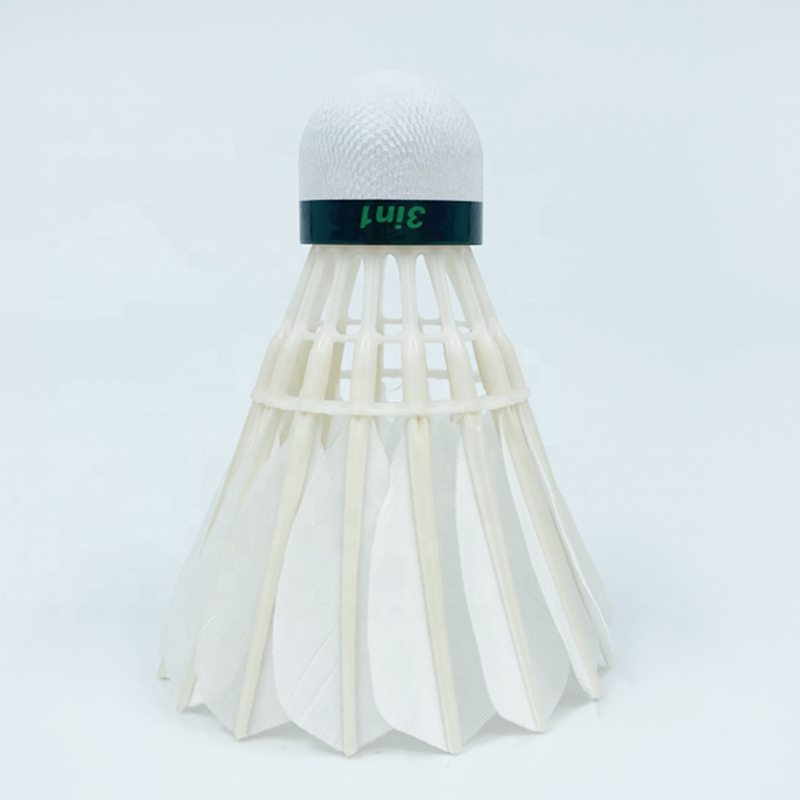 Dmantis 3in1 D45 more durable and stable top grade badminton shuttlecock goose feather shuttlecock