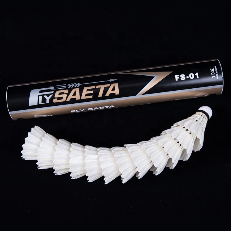 top quality duck feather badminton shuttlecock durable cheap indoor customized logo