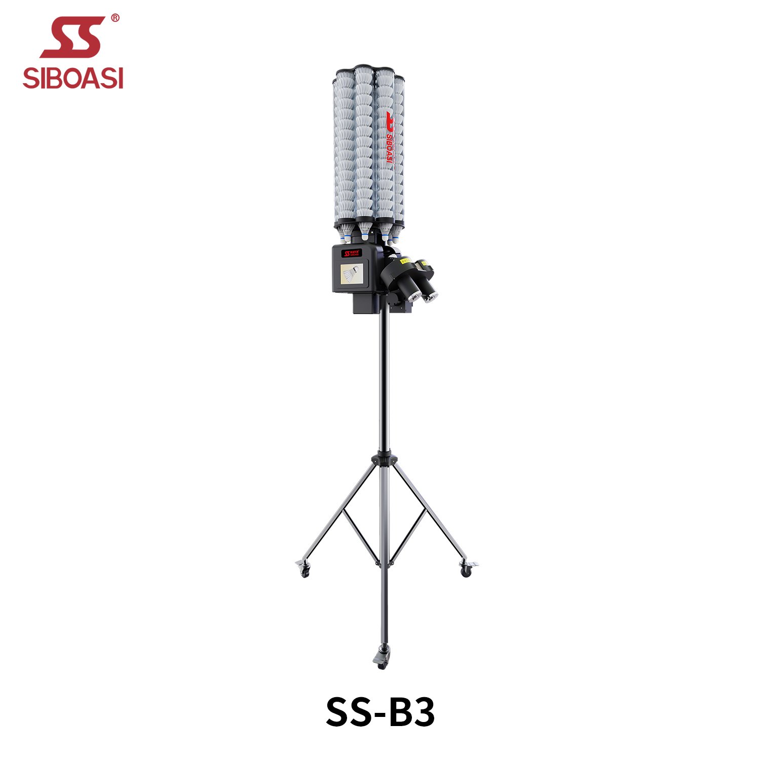 Low price badminton shuttlecock training machine auto shuttle shooting B3