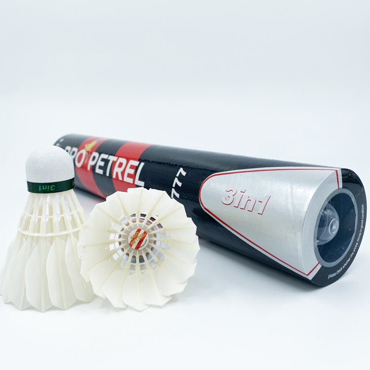 3in1 Badminton Shuttlecock 777 1st Class Feather Badminton Shuttlecock for Professional Player ,Training