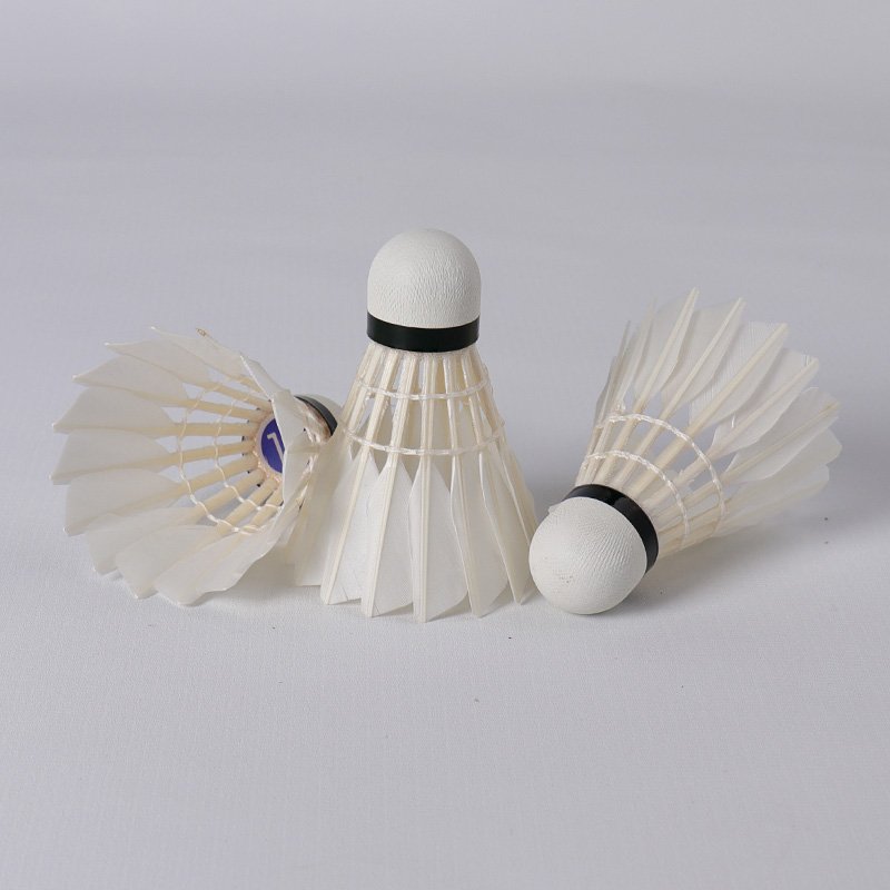Wholesale 12-piece Training Duck Feather Badminton Ball Shuttlecocks