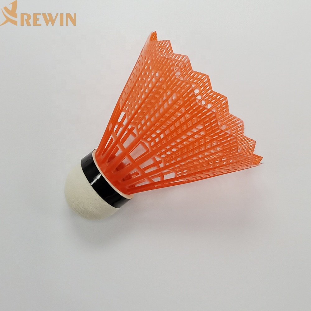 Cheap Colorful Good Quality PE Badminton Shuttlecocks Made in China