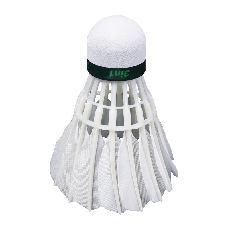 High Durable and Stable 3in1 Badminton Shuttlecock Goose Feather Class 1 Best Seller Dmantis D45 For Training