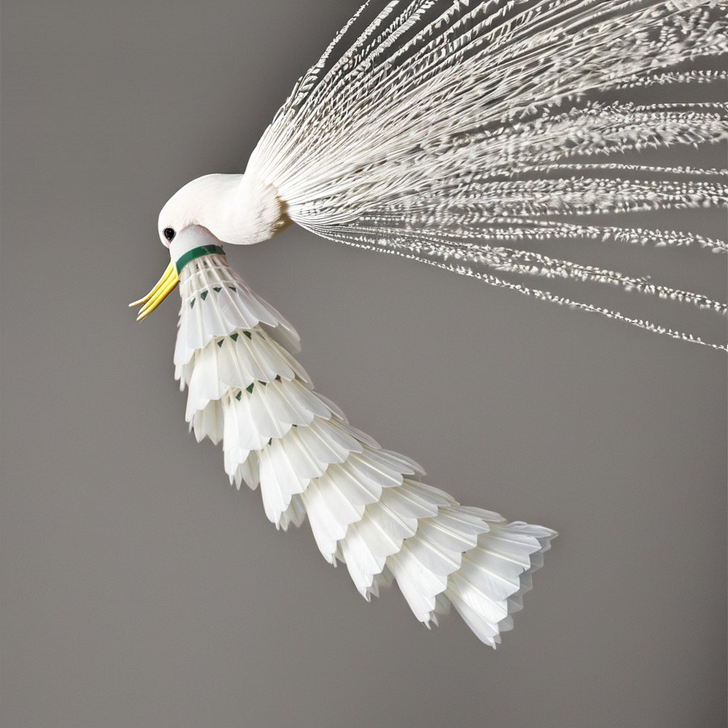 Super Wind-Resistant Duck Feather Badminton Training Ball Cost-Effective for Indoor and Outdoor General Training Shuttlecocks