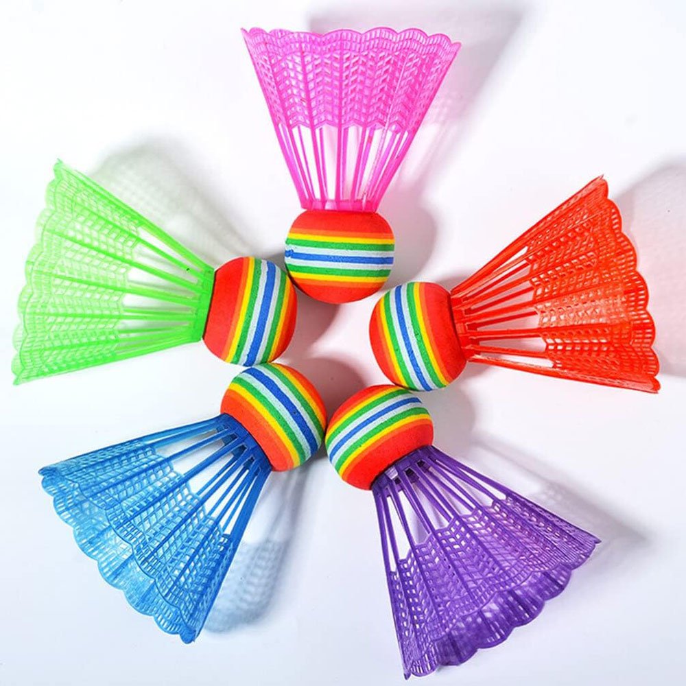 Durable Plastic Feather Nylon Shuttlecock for Outdoor Badminton