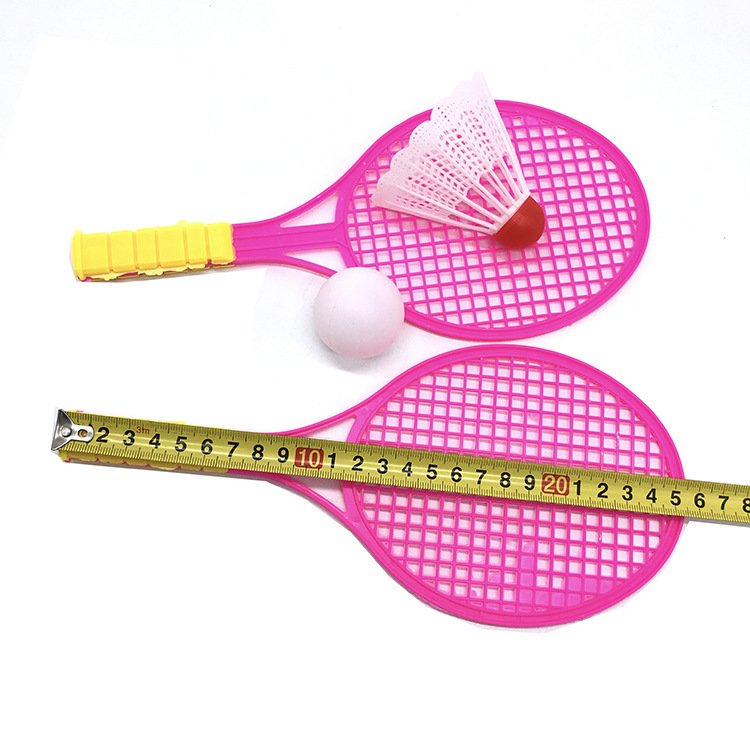 Hot Selling Cheap Manufacturers supply children's toy shuttlecock plastic racket Badminton racket set