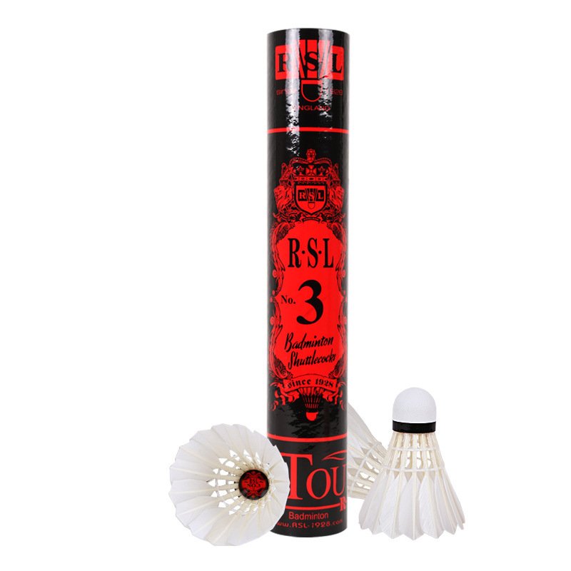 2020 100% Genuine RSL Tourney No.3 No.4 No.5 No.6 No.7 Shuttlecocks Badminton Shuttle Duck Feather Ball Badminton Shuttlecock