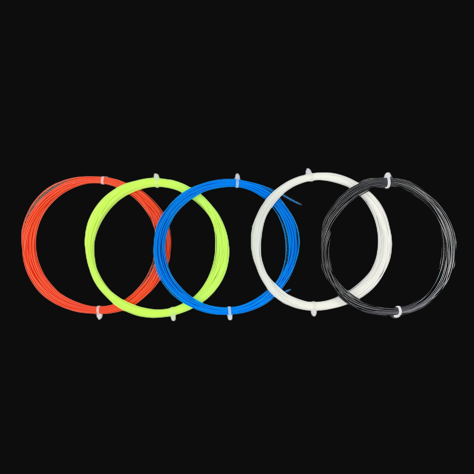Factory Direct Sales Wholesale High Quality Nylon Badminton String, 10 m a reel Badminton Racket String OEM