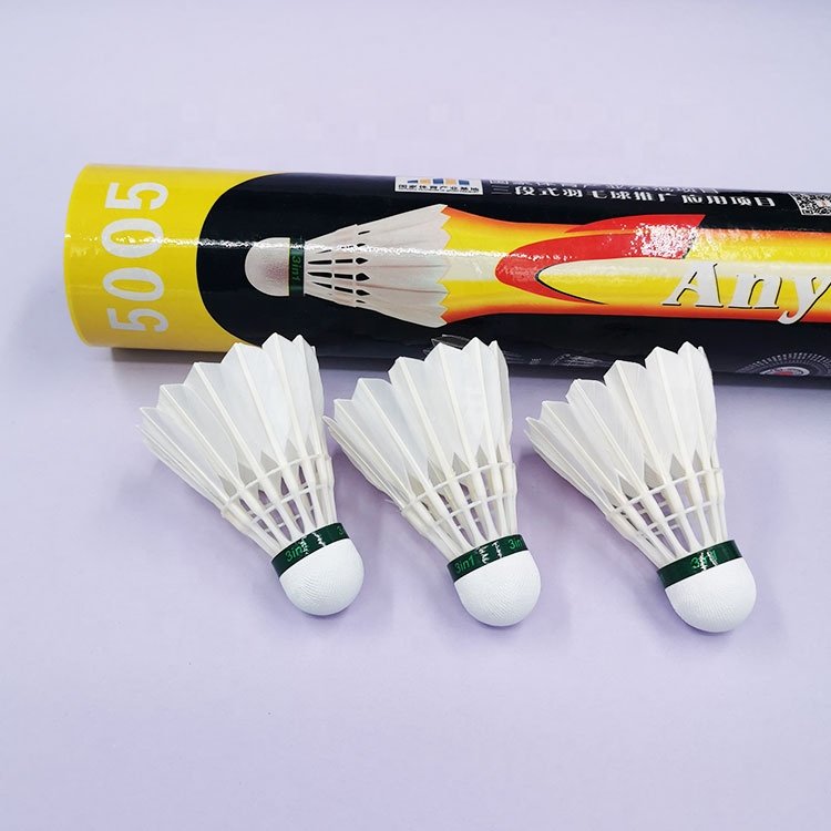 Best Performance Cost Rate 3in1 Shuttlecocks Badminton 12pcs in Dozen Hybrid Badminton Shuttlecocks for Training