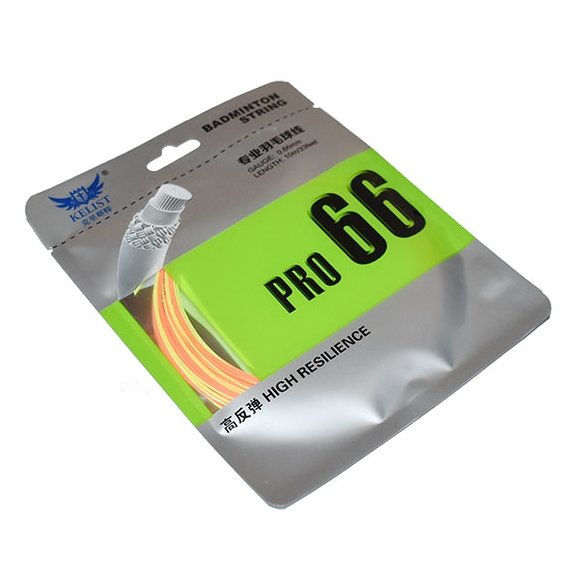 New Arrival Manufacture High Resilience PRO66 Nylon String Badminton String Badminton Practice for Badminton Racket 10m/piece