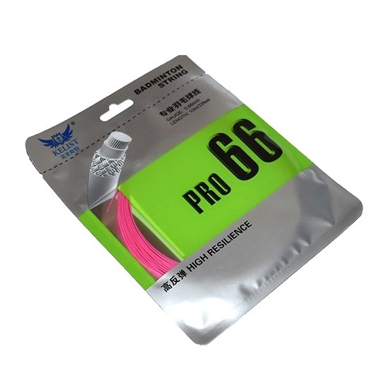 New Arrival Manufacture High Resilience PRO66 Nylon String Badminton String Badminton Practice for Badminton Racket 10m/piece