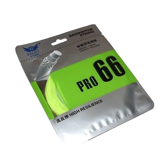 New Arrival Manufacture High Resilience PRO66 Nylon String Badminton String Badminton Practice for Badminton Racket 10m/piece