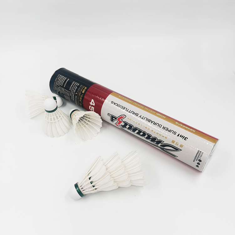 Top Sales Goose Feather Wholesale Badminton Shuttlecock with Good Quality for Professional Player Training
