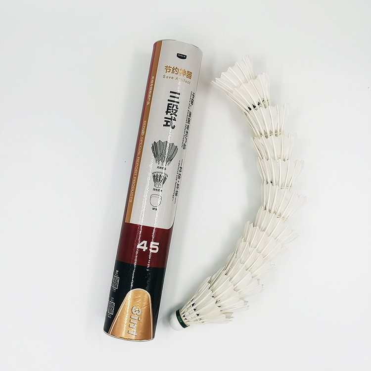 Top Sales Goose Feather Wholesale Badminton Shuttlecock with Good Quality for Professional Player Training