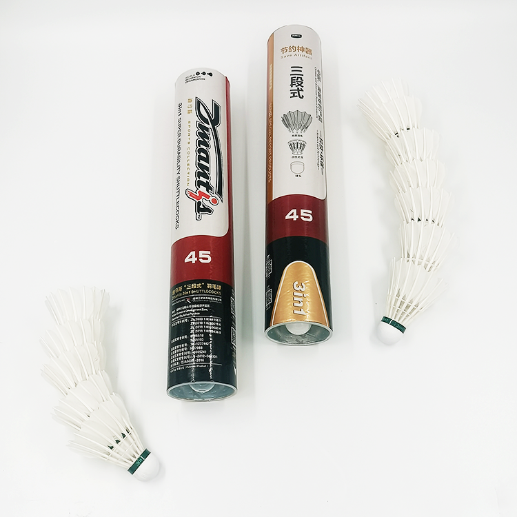 Top Sales Goose Feather Wholesale Badminton Shuttlecock with Good Quality for Professional Player Training