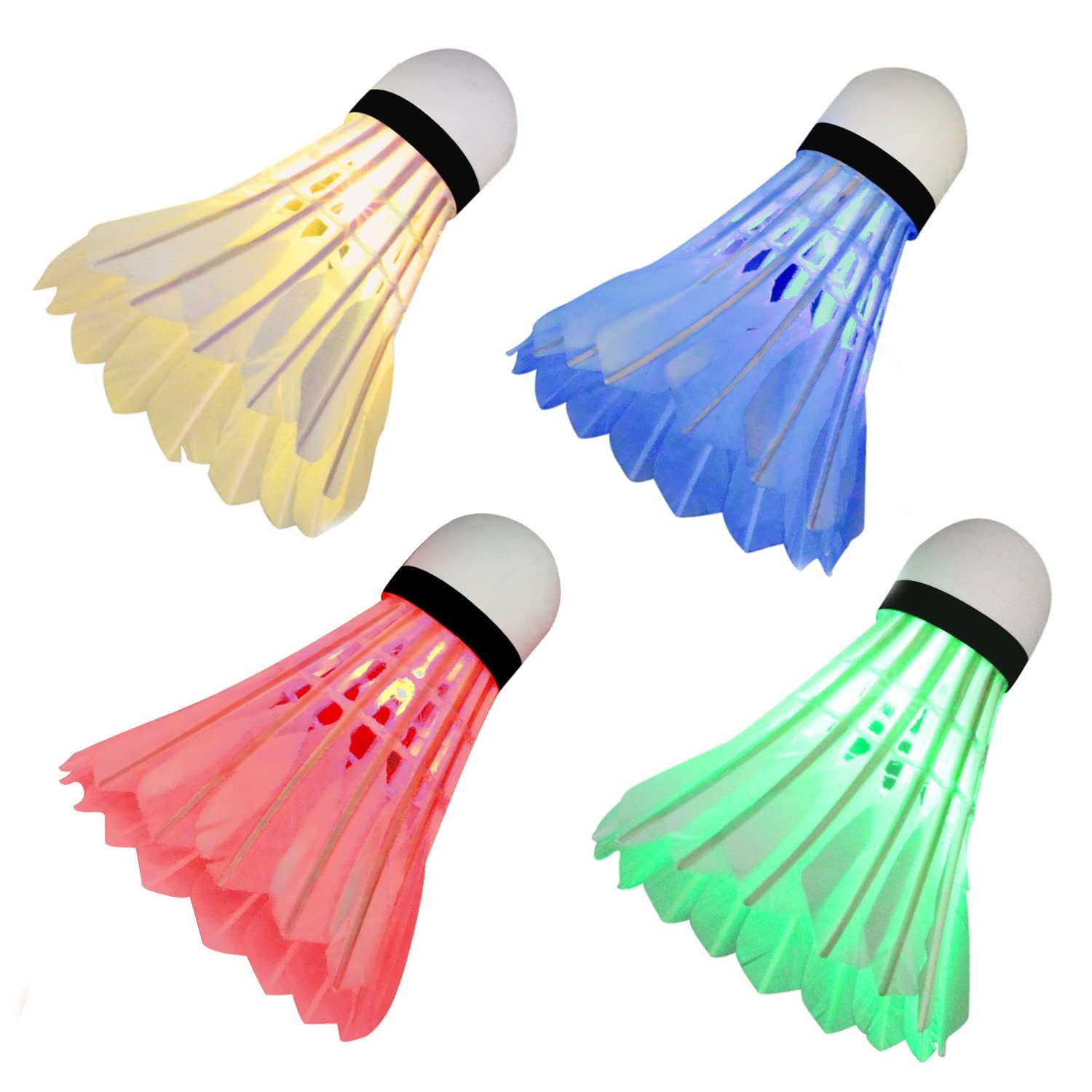 Shinning Lighting Badminton Shuttlecock / Night Led badminton / Shuttlecock Badminton use in night