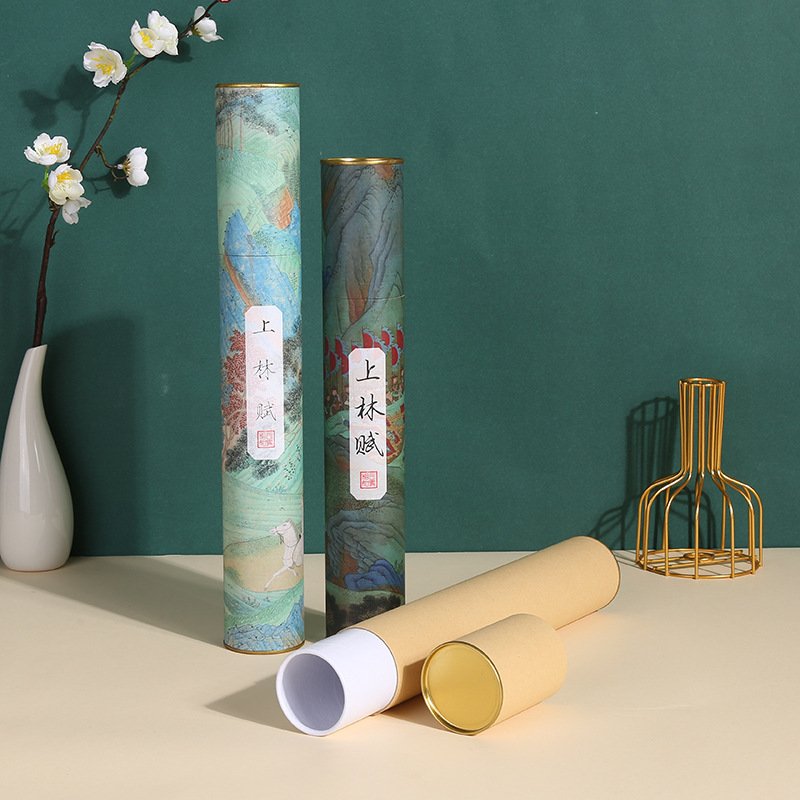 Eco-friendly Kraft Cardboard Lip Balm Push Up Paper Tube 5g/h0.3oz/0.5oz/1oz Deodorant Container Oil-resistant