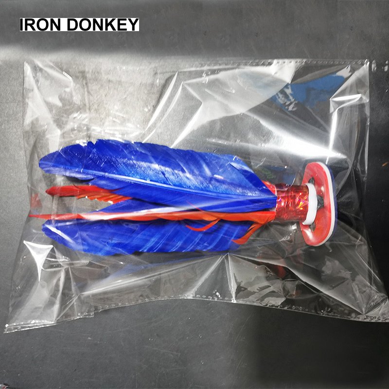 Iron Donkey Outdoor Sports Made In China Wholesale Goose Feather Chinese Jianzi
