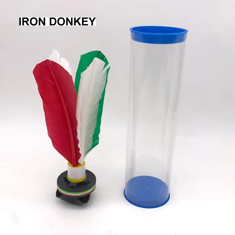 Iron Donkey Outdoor Sports Made In China Wholesale Goose Feather Chinese Jianzi