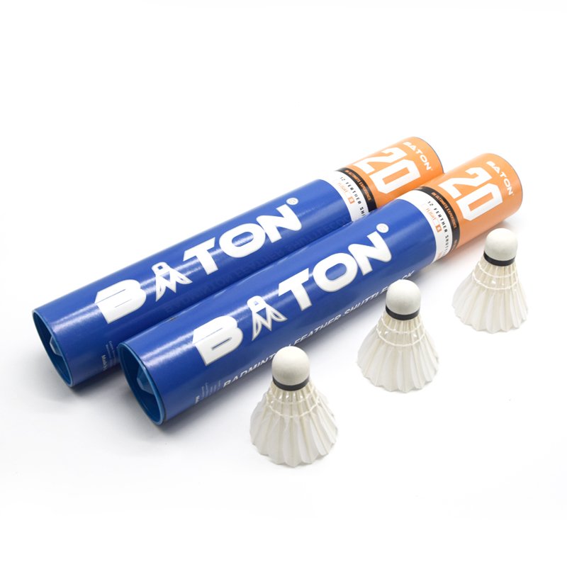 Goose Feather Popular In Asia Singapore Philippines badminton shuttlecock thailand for professional competition