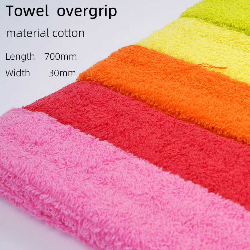 Towel Fabric Badminton Racket Handle Overgrip Racket grips Towel cotton hand grip