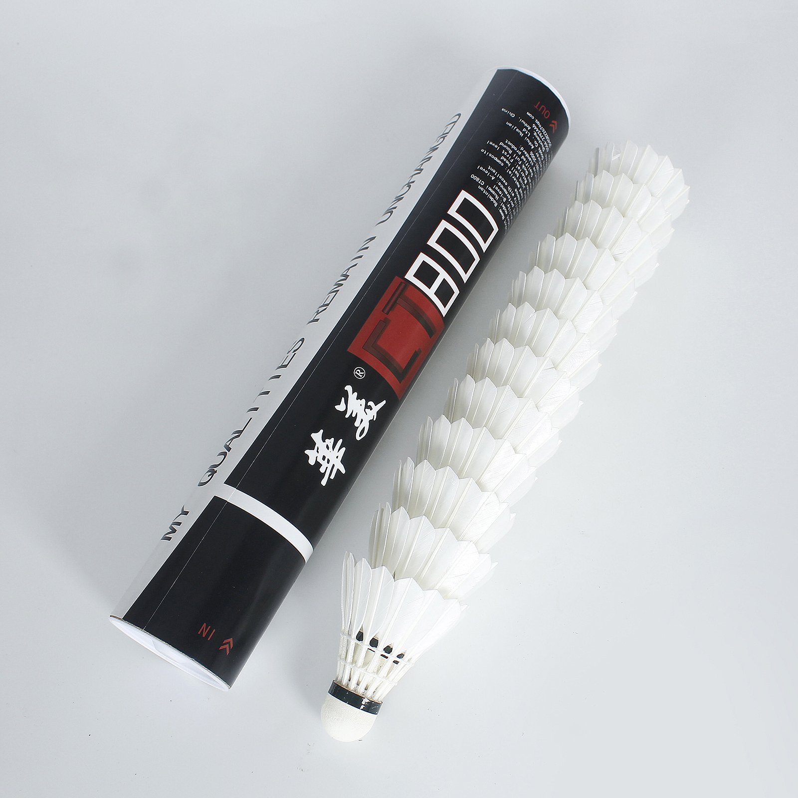 Tournament Speed Stability Performance First Class Duck Feather Badminton Shuttlecock For High-Level Competition