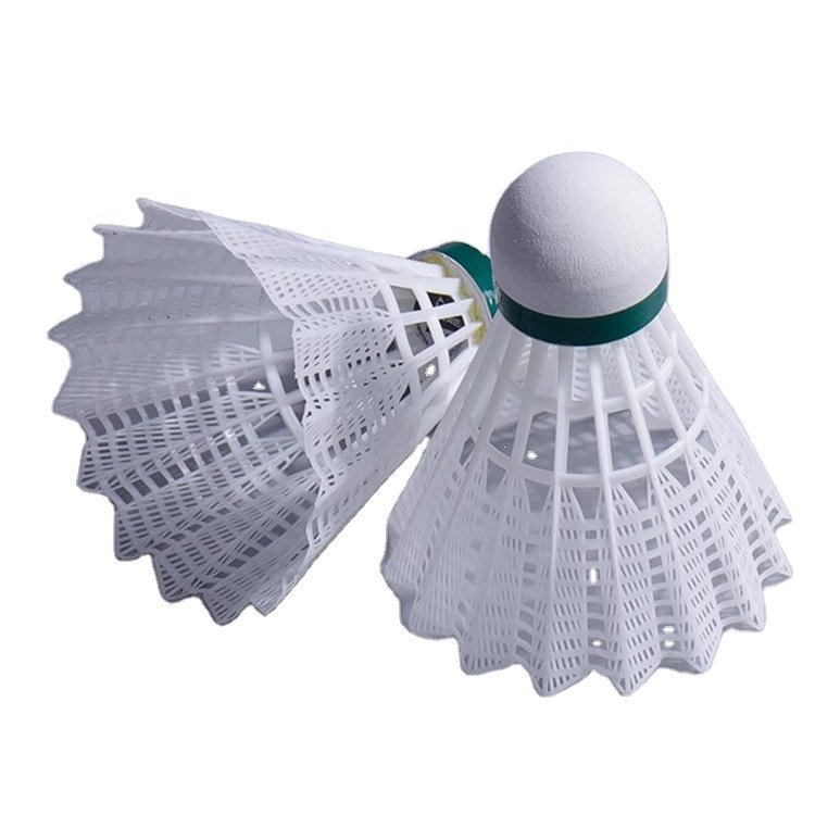 factory supply windproof durable goose feather ball outdoor learning training badminton nylon badminton ball