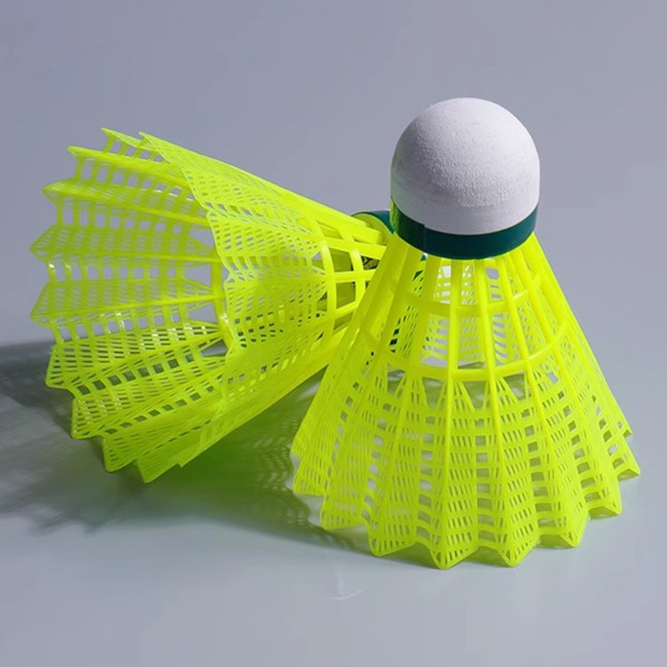 factory supply windproof durable goose feather ball outdoor learning training badminton nylon badminton ball
