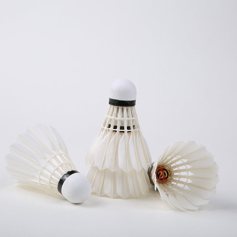 strong goose feather tournament level badminton shuttlecocks for professional